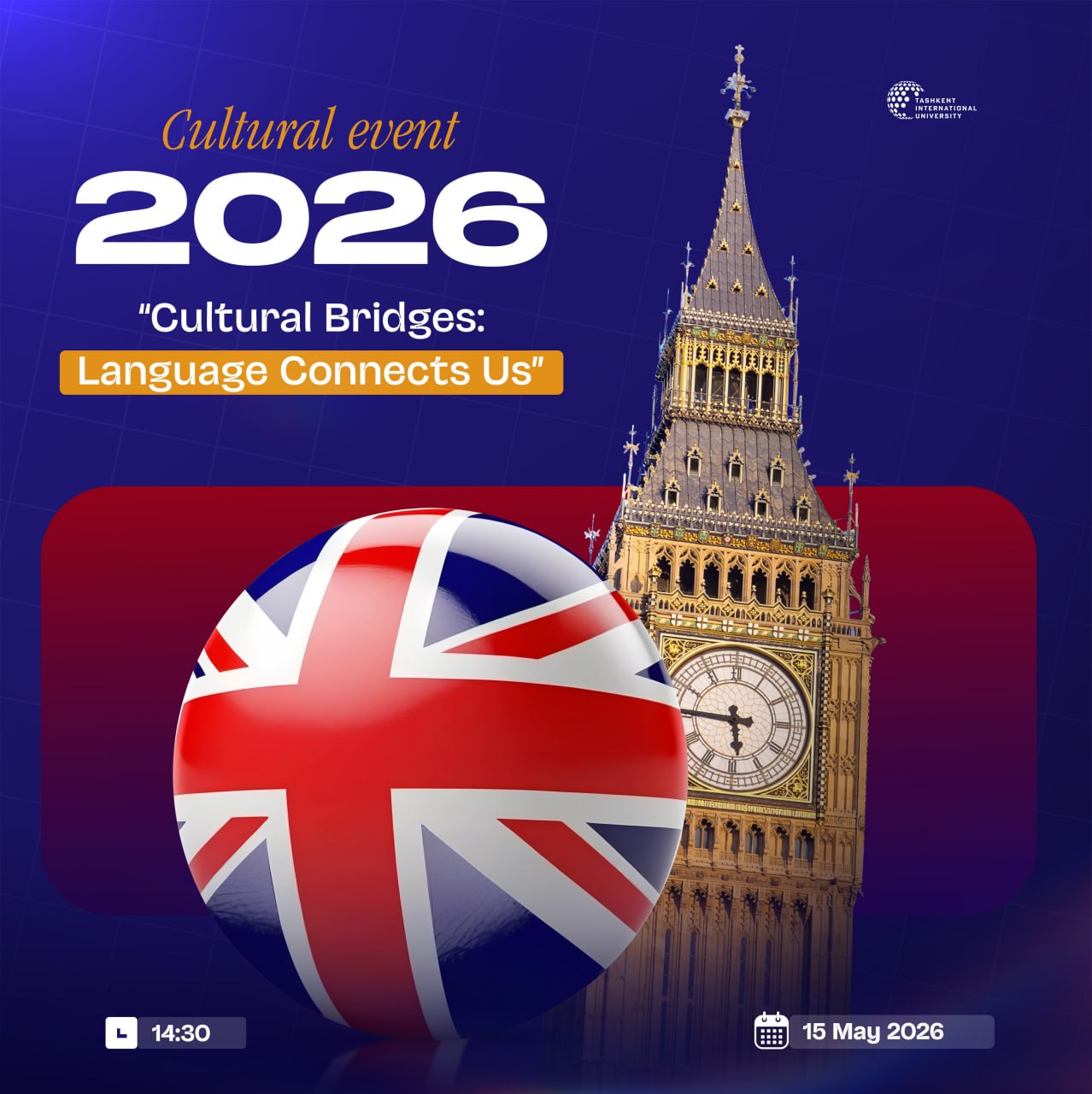 Cultural Event 2026: Cultural Bridges – Language Connects Us