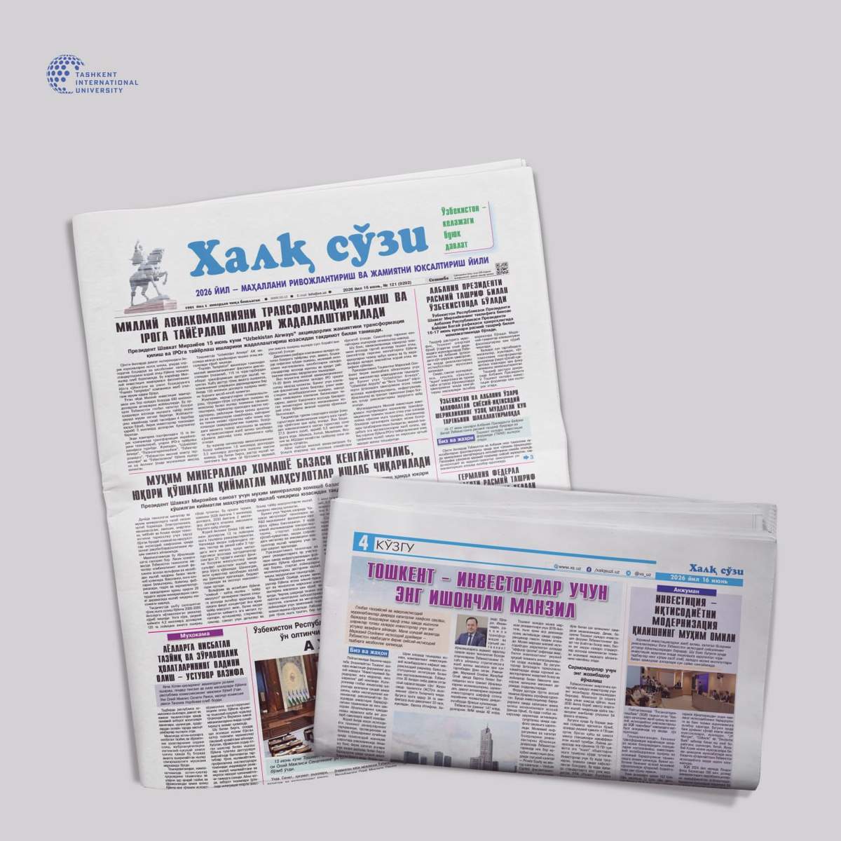 "Toshkent – investorlar uchun eng ishonchli manzil"